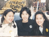 Photo of three students